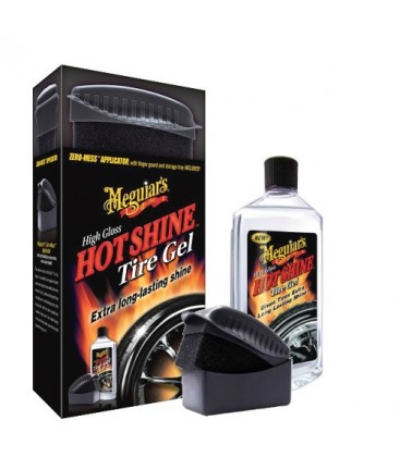 Kit Restaurador Cauchos Hot Shine Gel Meguiars