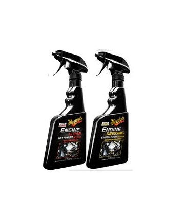 Kit Limpiador y Abrillantador de Motor Meguiars