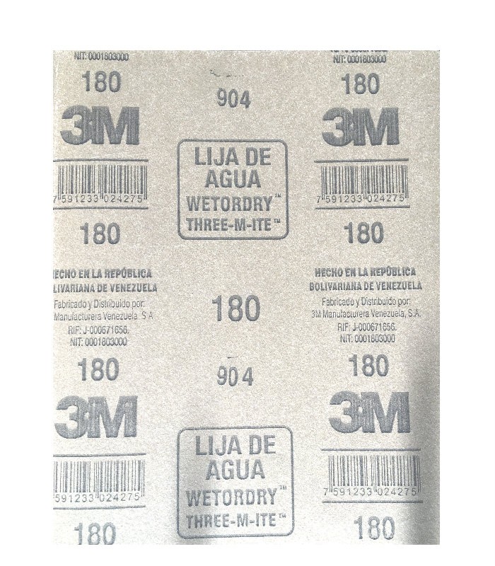 Lija 3M (Hoja) -