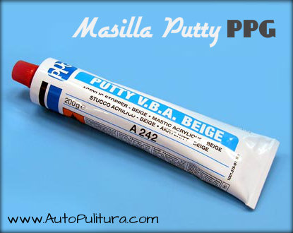 Masilla Putty PPG AutoPulitura.com