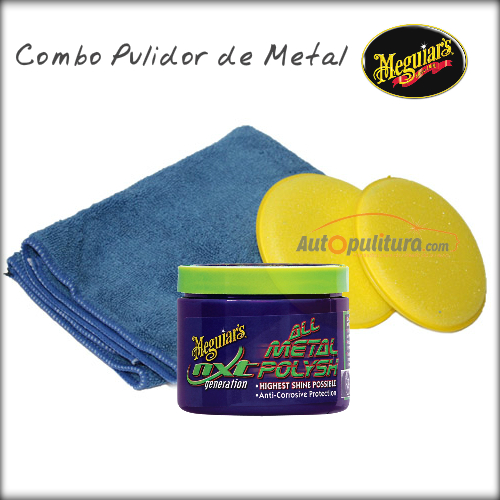 Combo Pulidor de Metales Meguiars AutoPulitura.com