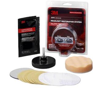 Reparador de faros delanteros de coche, Kit de pulido de luces de coche,  reparación química, renovación