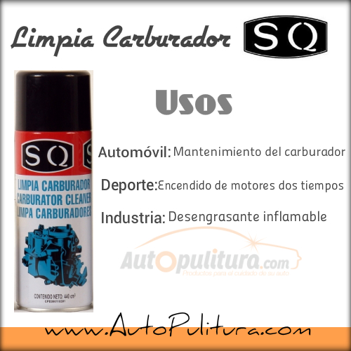 Limpia Carburador Sq CPE090118301 AutoPulitura