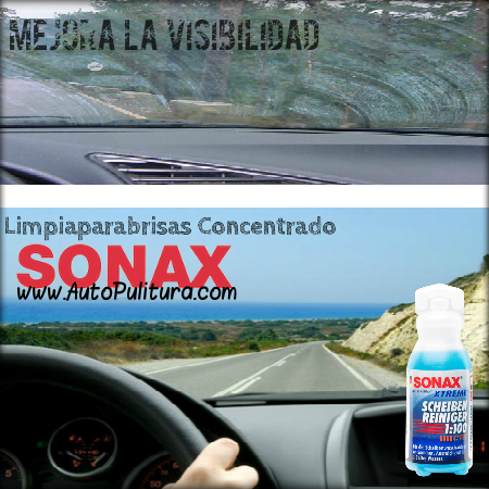 Limpiaparabrisas concentrado sonax 25ml Autopulitura