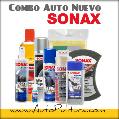 Combo Auto Nuevo Sonax AutoPulitura.com