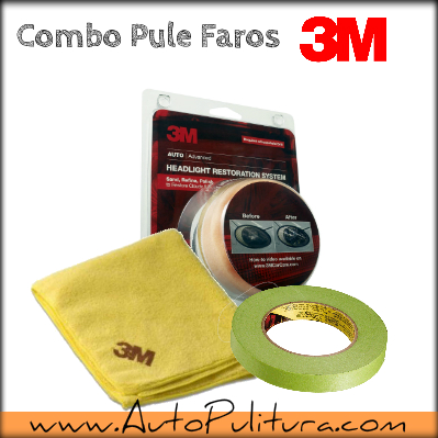 Combo Pule Faros 3M AutoPulitura.com